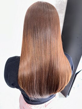 スキル 水戸(SKILL) 髪質改善ストレート/ニュアンスカラー