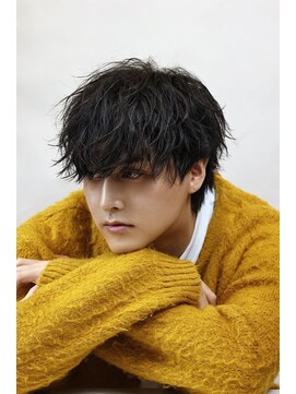 リップス レイ ギンザ(LIPPS Ray GINZA) 程よい強さのハネ無造作パーマ！GINZAマッシュ！