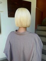 コレットヘアー ザモリオカ(Colette HAIR the MORIOKA)&nbsp;♪ブロンド切りっぱなしbob♪