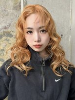 ソル ジングウマエ(SOL JINGUMAE)&nbsp;ミルクティーベージュダブルカラーインナーカラーハイライト