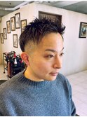 【20代 男性】ロンドンツーブロック(大宮/バーバー)