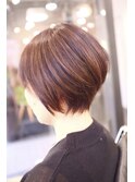 スッキリショートボブ