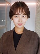 フィルムス 田町芝浦(FILMS) 髪質改善縮毛矯正レイヤーカット顔周り前髪韓国ミニウルフ/田町
