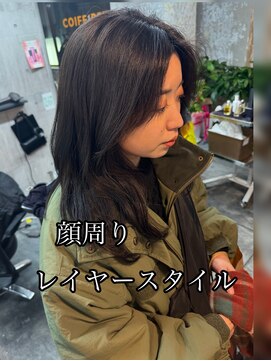 コワファースト長崎シャンプーボーイ 2nd(COIFF1RST 長崎 SHAMPOO BOY) 長崎　顔周りレイヤーカット