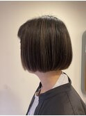 BOB×ウィービング (白髪ぼかし)