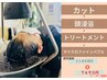 【平日限定】カット+頭浸浴+トリートメント+バブル 11450円→7690円