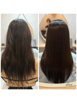 エイジングケアイフドット 明石大久保(if.) 超高濃度水素プレミアムエイジングケアストレート#縮毛矯正