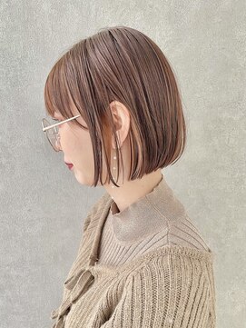 シーバイラヴィズム けやき通り2号店(Sea by LUVISM) ボブ/ミニボブ/縮毛矯正/ベージュカラー