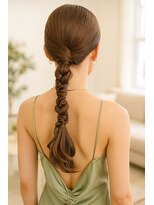 ヘアコレクション アンジュ(Hair collection Unge)&nbsp;大人の編み下ろしヘアセッ
