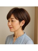 美フォルム ミセスショートボブ 20代 30代 40代 50代 60代