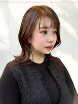 ウォーターリリー(Water Lily)&nbsp;大人可愛い◎外ハネがポイントのミディアムボブ