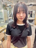 ロマリア(Lomalia)&nbsp;Lomalia表参道ケアカラー顔まわりレイヤーカット