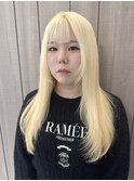 ブロンドヘア/blond/ブリーチ/ハイトーン