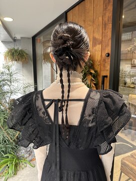 オムズ 大須店(OM's) カチモリヘア/お呼ばれヘアセット/ヘアアレンジ