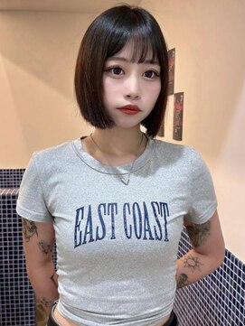 ぷつっと韓国ボブ