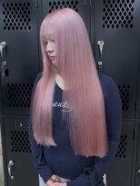 イエナ 渋谷(IENA) 10代20代30代対応インナーカラーブルー裾カラーケアブリーチ