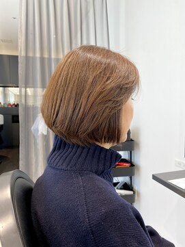 メゾンブラン 川西阪急店(Maison Blanc) エレガントレイヤーボブ × 艶髪髪質改善