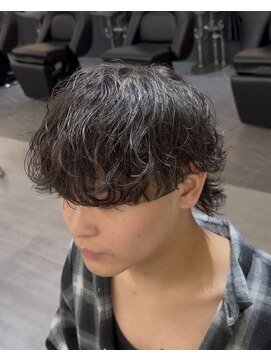ビカムメンズヘアー 栄店(become men's hair) 緩めな動きがちょうど良いライトパーマ