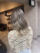 サニー 渋谷(SUNNY)&nbsp;バレイヤージュ、ハイライト、レイヤーカット、ダブルカラー