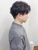 ムクヘアー(muk hair)&nbsp;ツイストスパイラルパーマ × ツーブロック