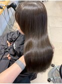 Lomalia表参道ナチュラル暗めカラーグレージュ