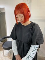  fit stand 千葉/ショートボブ/カット/パーマ/ダブルカラー/トリートメント/縮毛矯正&nbsp;イメチェン/ピンクベージュ/アンブレラカラー[千葉]