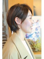 ビュートリアム 鎌倉小町(BEAUTRIUM)&nbsp;耳掛け横顔美人ショート[渡沼一喜]