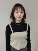 イメチェン/ピンクベージュ/アンブレラカラー/前髪/名古屋駅