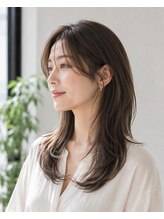 レターズ(Letters)&nbsp;Letters セミロング　レイヤー　スタイル