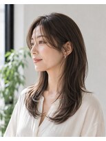 レターズ(Letters) Letters セミロング レイヤー スタイル