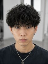 メンズ ドルチェ(men's Dolce) ツイストパーマ×束感ショート/無造作な動きを出したい方へ