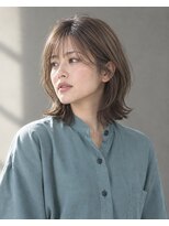 クク(coucou) ミディアムロングレイヤーミディアムレイヤー顔周りレイヤー韓国