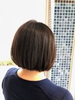 スタジオ アルファプラス 日暮里店(studio α+)&nbsp;小顔補正立体前下がりボブ♪【スタジオアルファプラス日暮里】