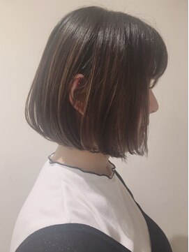 ロンド パルティール 大宮(Lond partir) 【神田安優奈】ナチュラルミニボブヘア