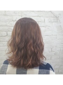 プライズ アイリス 池袋東口店(prize Iris) ラベンダーブラウン ハイトーンカラーアッシュ ボブ