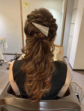 着付けヘアセット専門店 ウィズ(With) ポニーテール