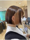 インナーグレージュ　マチルダボブ　溝口　髪質改善