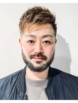 フジヤマ バーバー ショップ(FUJIYAMA BARBER SHOP)&nbsp;七三オールバックツイストパーマコンマヘア