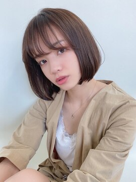 ルービック バランス 天王寺(Rubik's×Balance) 大人かわいい30代40代/小顔前下がりボブ