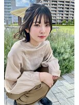 キートス ヘアーデザインプラス(kiitos hair design +) ゆるナチュラルなカールでリラクシーボブに☆