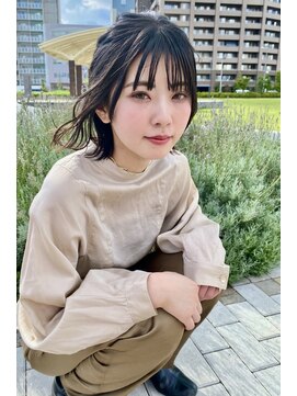 キートス ヘアーデザインプラス(kiitos hair design +) ゆるナチュラルなカールでリラクシーボブに☆