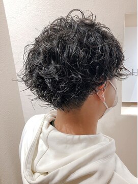 アルム(hair salon Alum) 『 メンズパーマ!無造作なミックス巻きでラフに 』