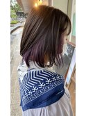 インナーカラー×バイオレット