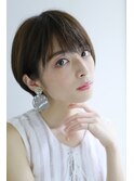 [Garland/銀座]☆エアリーな透け感ショート☆ 