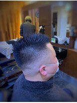 グッドマン バーバーショップ リョクチ(goodman barbar shop RYOKUCHI)&nbsp;スキンフェードボウズ