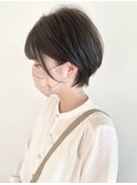 丸みショートボブ