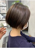 frope ショートのようなボブのような可愛いヘアスタイル