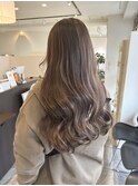 ナチュラルハイライト×アッシュベージュ