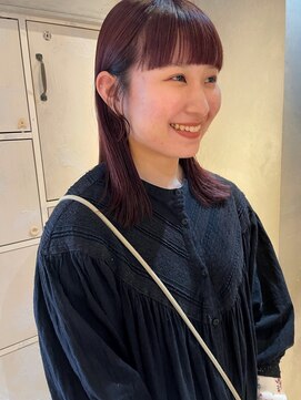 レス 伏見(LESS) 深みのレッドカラー×ワイドバング