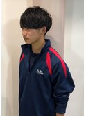 クセ毛風パーマ